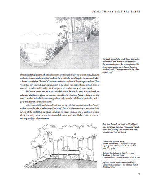 Analysing Architecture sample page